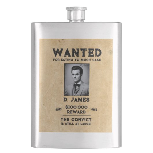  plezier veroordeelde beloning Western gezocht Flacon (Voorkant)
