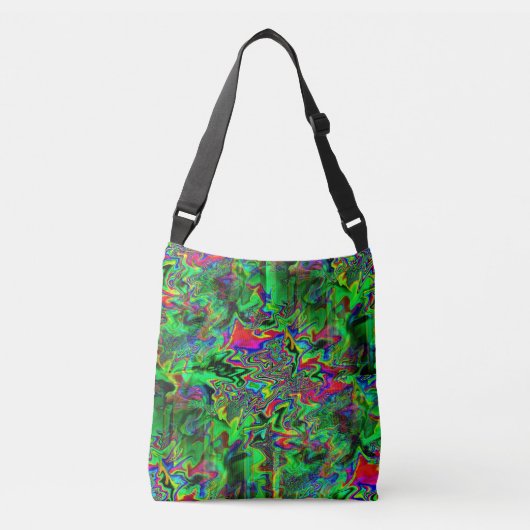 Plezier verspreiden..... crossbody tas (Voorkant)