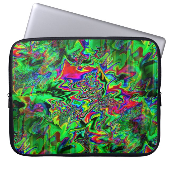Plezier verspreiden..... laptop sleeve (Voorkant)