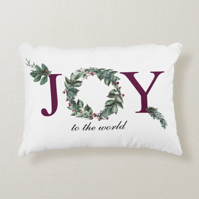 Plezier voor de feestdagen accent kussen (Voorkant)