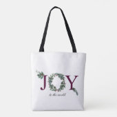 Plezier voor de feestdagen tote bag (Achterkant)