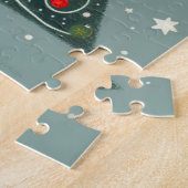 Plezier voor de kerstboom legpuzzel (Zijkant)