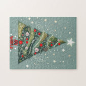 Plezier voor de kerstboom legpuzzel (Horizontaal)