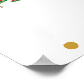 Plezier voor de wereld Christmas Poster Wall Art (Hoek)