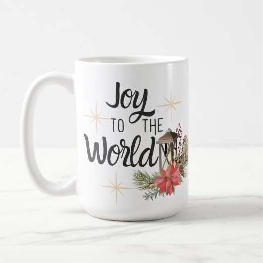 Plezier voor de wereld kerst Mok (Links)