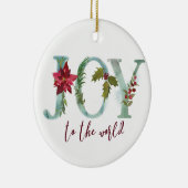 Plezier voor de wereld Kerstboom ornament (Rechts)