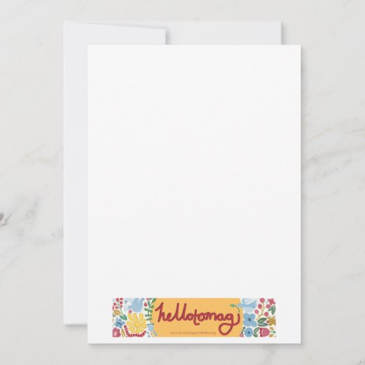 Plezier voor de wereld Kerstfeest Advent Kaart (Achterkant)