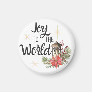 Plezier voor de wereld Kerstmagneet Magneet