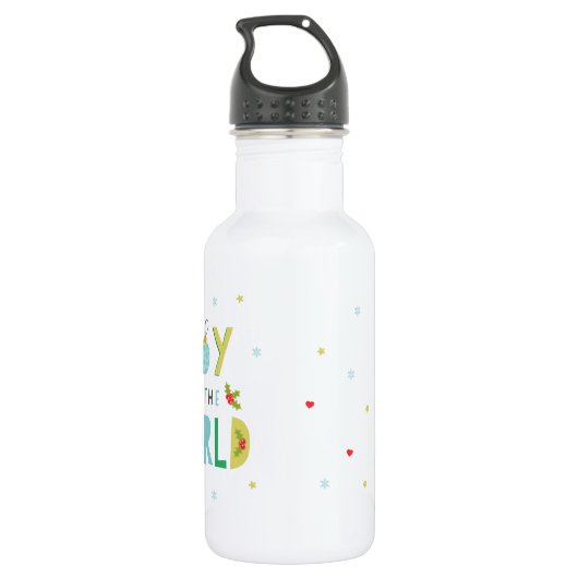 Plezier voor de Wereld Waterfles (Achterkant)