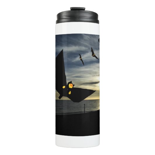 Plezier voor Halloween Thermosbeker (Voorkant)