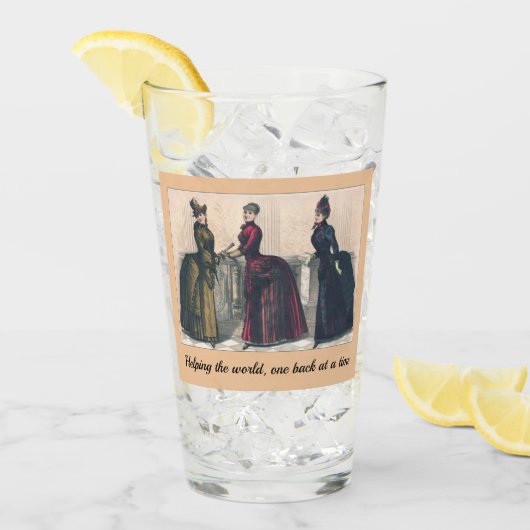 Plezier voor Physio, Massagetherapeut of Chiroprac Glas (Voorkant ijs)