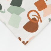 Plezier voor wit fleece deken (Hoek)