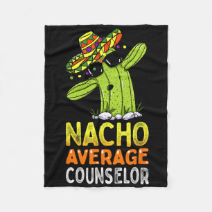 Plezier Waardering Humor Grappig Nacho Gemiddelde Fleece Deken