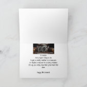 Plezier Wasbeer Nu Je MET PENSIOEN BENT Kaart (Binnen)