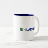 Plezieraansluitpunt Tweekleurige Koffiemok (Voorkant rechts)