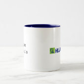 Plezieraansluitpunt Tweekleurige Koffiemok (Center)