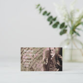 Plezierbeginsel Visitekaartje (Staand voorkant)