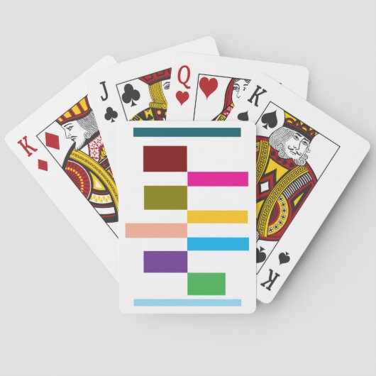 Plezierblokken Pokerkaarten (Achterkant)