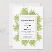 Plezierdiner voor de heroefening van de Tropische  Kaart (Voorkant)