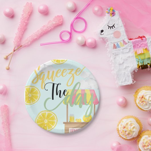 Plezierfeest, de dag uitlijnen, Sweet Birthday Papieren Bordje (Feest)