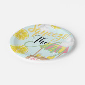Plezierfeest, de dag uitlijnen, Sweet Birthday Papieren Bordje (Gekanteld)