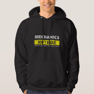 Plezierig Cadeau Voor Automechaniciens En Doe-Het- Hoodie