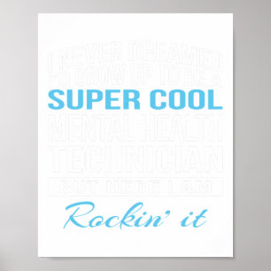 Plezierig Cadeau voor Gezondheidstechnicus Poster