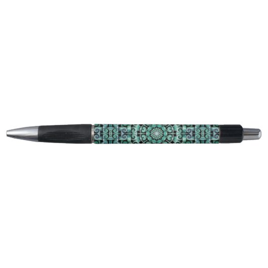 Plezierig met turquoise en zwart pen (Voorkant)