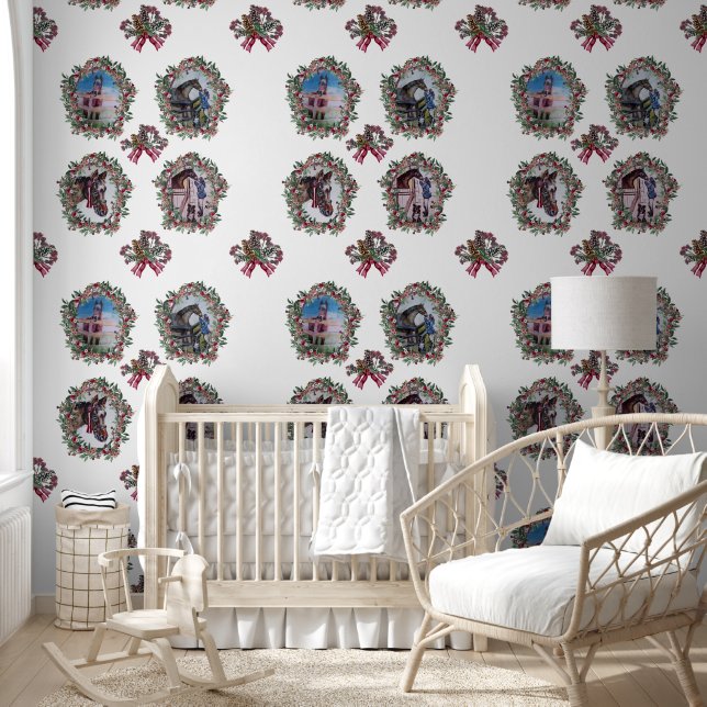 plezierig ruitersport behang (Kinderen)