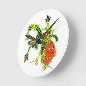 Plezierig Schilderij Masker Stamgezicht Ronde Klok (Hoek)