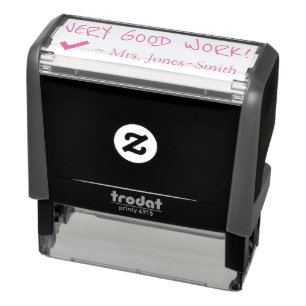 Plezierig "ZEER GOED WERK!" Feedback Stempel voor