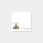 Plezierige Bloempotten Ik Had Liever Tuiniert Post-it® Notes (Voorkant)