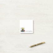 Plezierige Bloempotten Ik Had Liever Tuiniert Post-it® Notes (Op bureau)