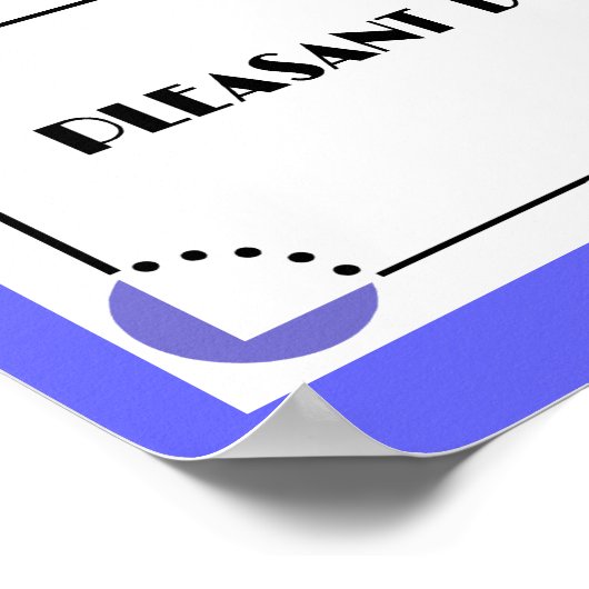 Plezierige Dromen Poster (Hoek)