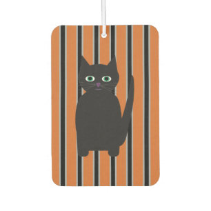 Plezierige en sierlijke Halloween zwarte katten Luchtverfrisser