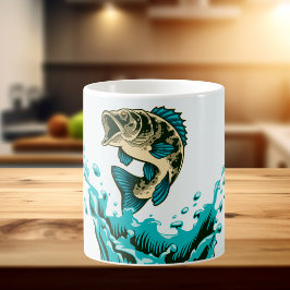 Plezierige Forel Koffiemok