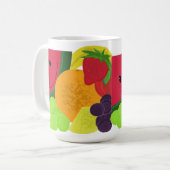 Plezierige Fruit Explosie Koffiemok (Voorkant links)