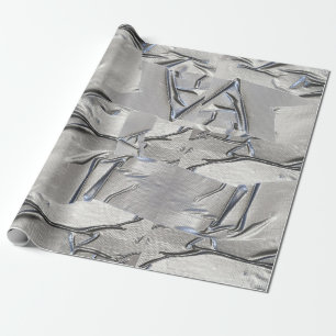 Plezierige Grappige Duct Tape Zilver Cadeaupapier