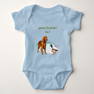 Plezierige Hond Eend Beste Vrienden Dieren  Romper