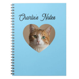 Plezierige huisdier kat hart frame terug naar scho notitieboek