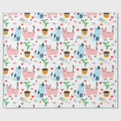 Plezierige katten en muizen cadeaupapier (Vlak)