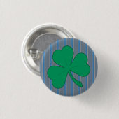 Plezierige Klaver Ronde Button 3,2 Cm (Voorkant /achterkant)
