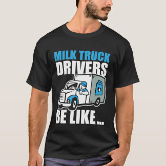 Plezierige Melkkoeien Zuivelboerderij Boer Boerder T-shirt