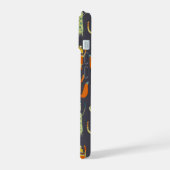 Plezierige Monsters Patroon iPhone 15 Case (Linkerkant)
