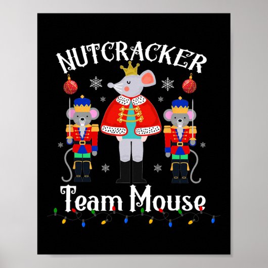 Plezierige Notenkraker Soldaat Speelgoed Kerst Dan Poster (Voorkant)
