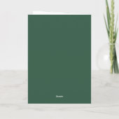 Plezierige Outdoor Boho Viering Kaart (Achterkant)