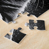 Plezierige Puzzel met Mopshond - Gemiddelde Moeili (Zijkant)