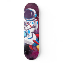 Plezierige Ruimte Avontuur Skateboard