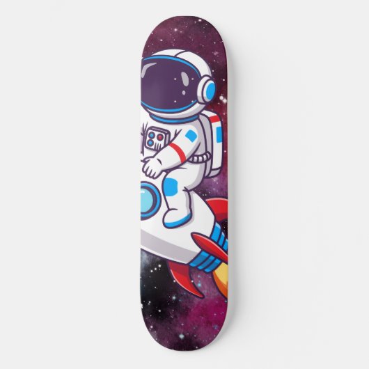 Plezierige Ruimte Avontuur Skateboard (Voorkant)