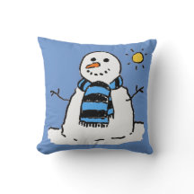 Plezierige Sneeuwman Illustratie Ontwerp